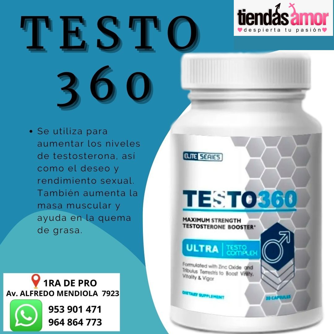 TESTO 360 LA NUEVA FORMULA PARA LOS HOMBRES